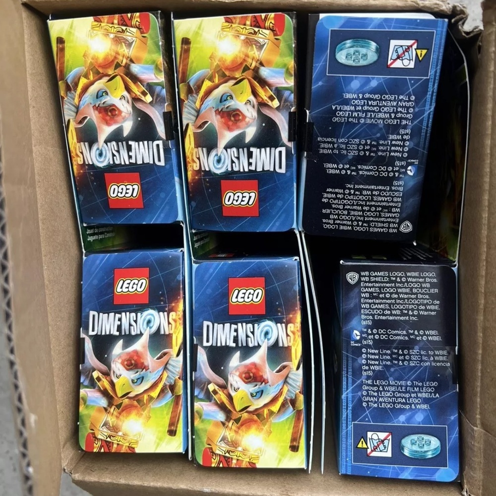 6x PACK LEGO dimensions CHIMA 71232 retail $15-21 each